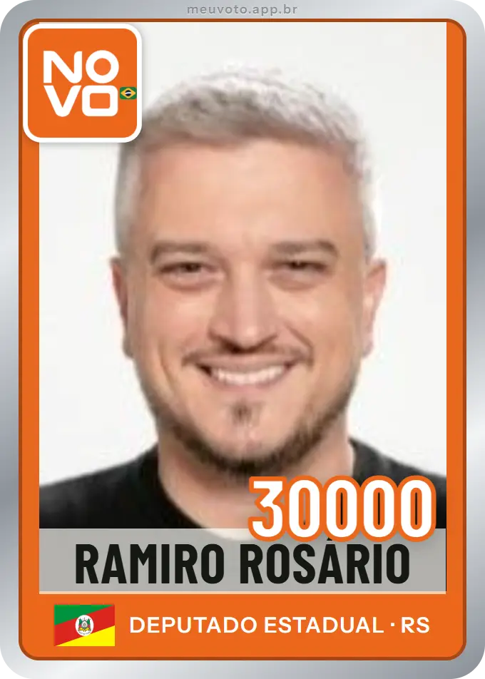 Carta de Ramiro Rosário, número 30000, Novo
