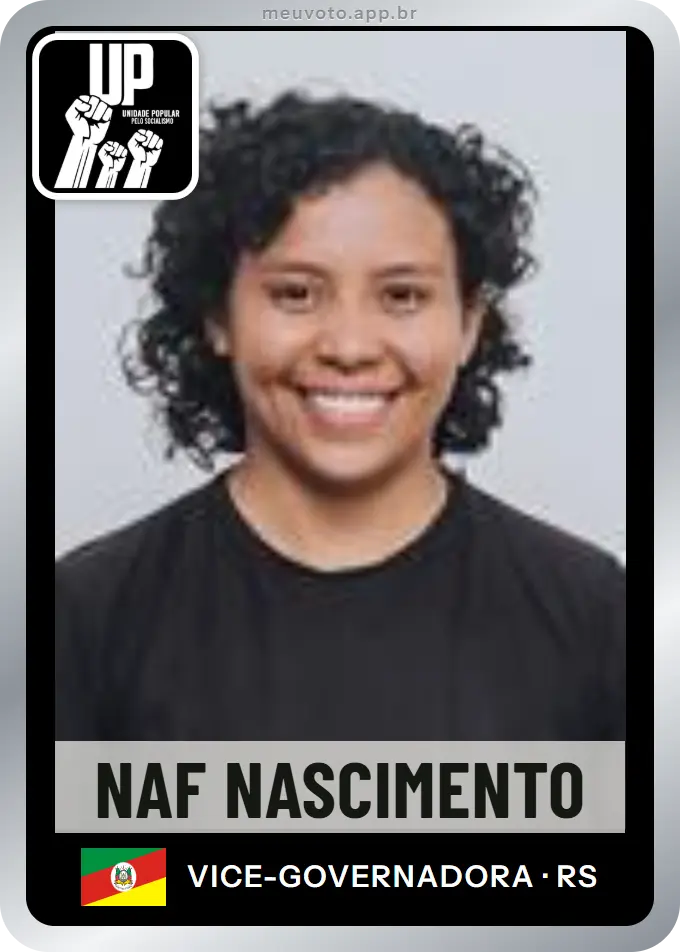 Carta de Naf Nascimento, UP