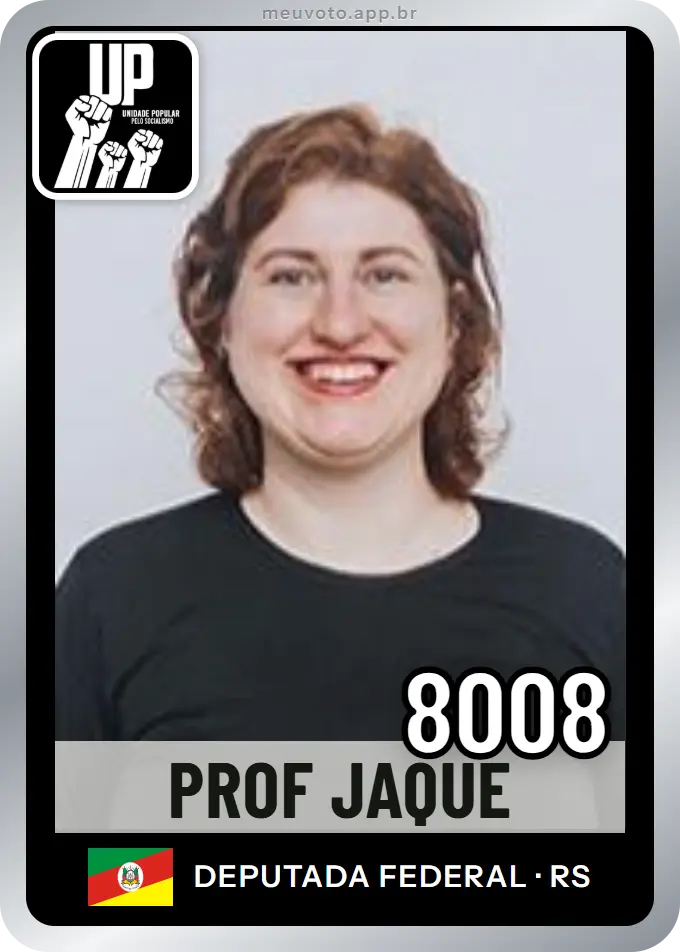 Carta de Prof Jaque, número 8008, UP