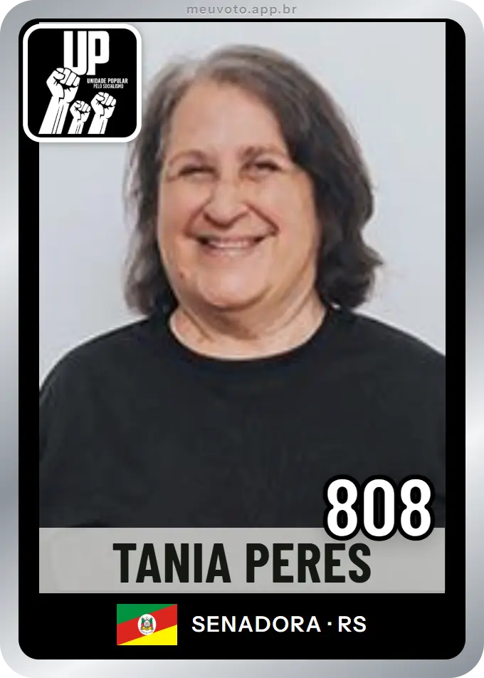 Carta de Tania Peres, número 808, UP