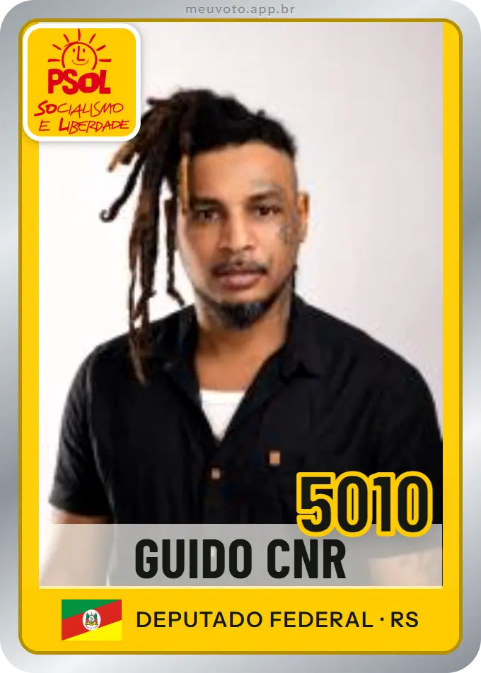 Carta de Guido Cnr, número 5010, PSOL