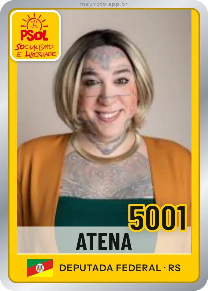 Carta de Atena, número 5001, PSOL