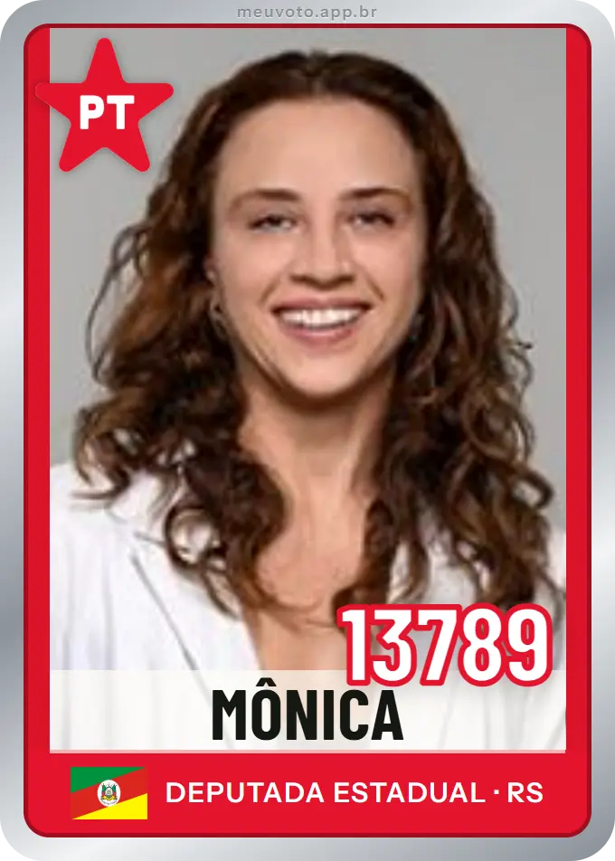 Carta de Mônica, número 13789, PT