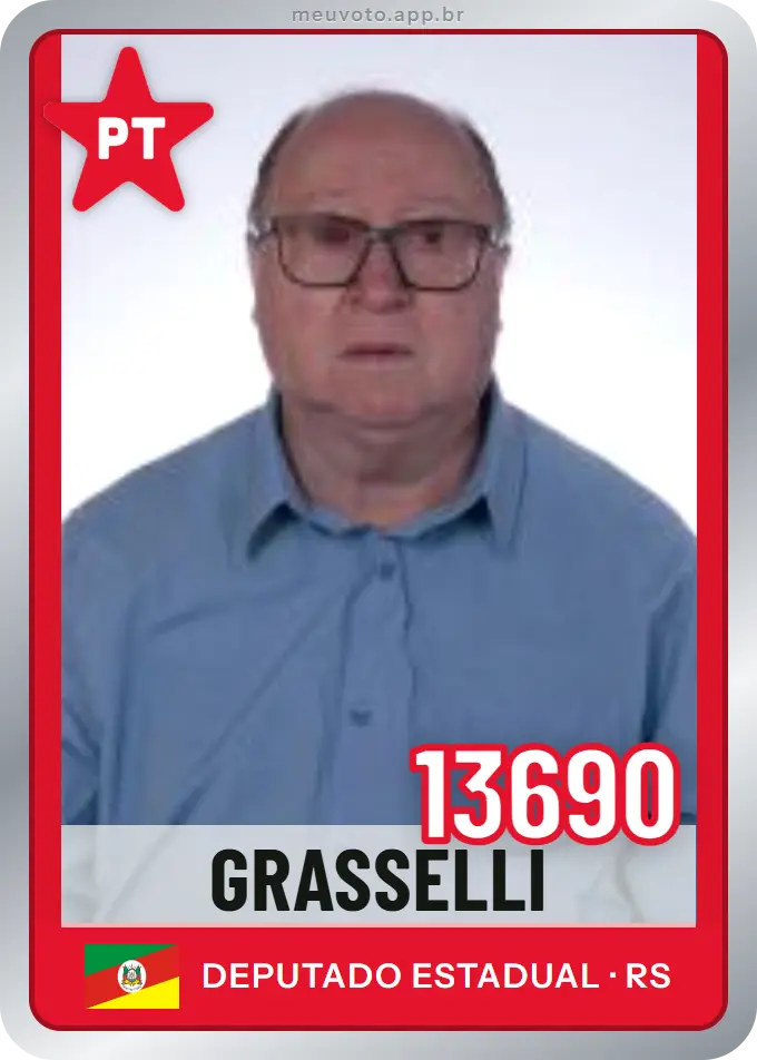 Carta de Grasselli, número 13690, PT