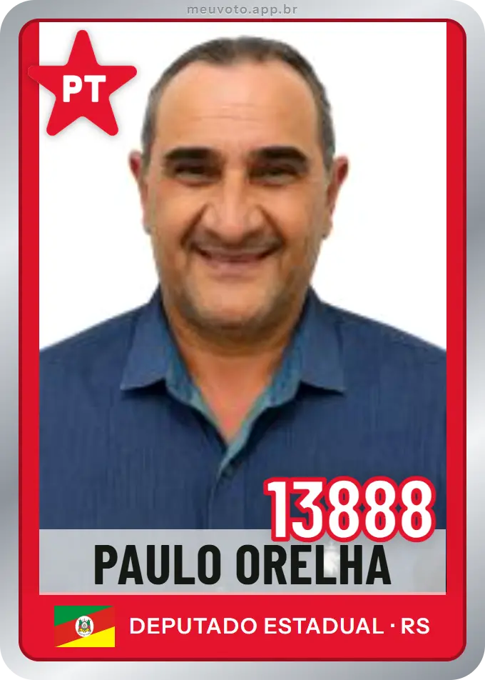 Carta de Paulo Orelha, número 13888, PT