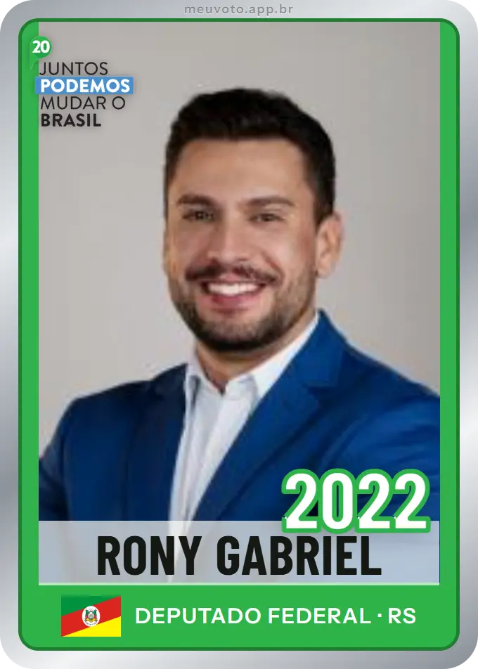 Carta de Rony Gabriel, número 2022, Podemos