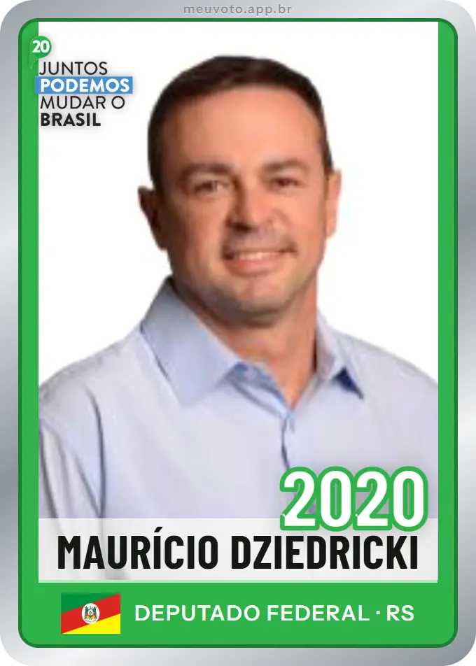 Carta de Maurício Dziedricki, número 2020, Podemos