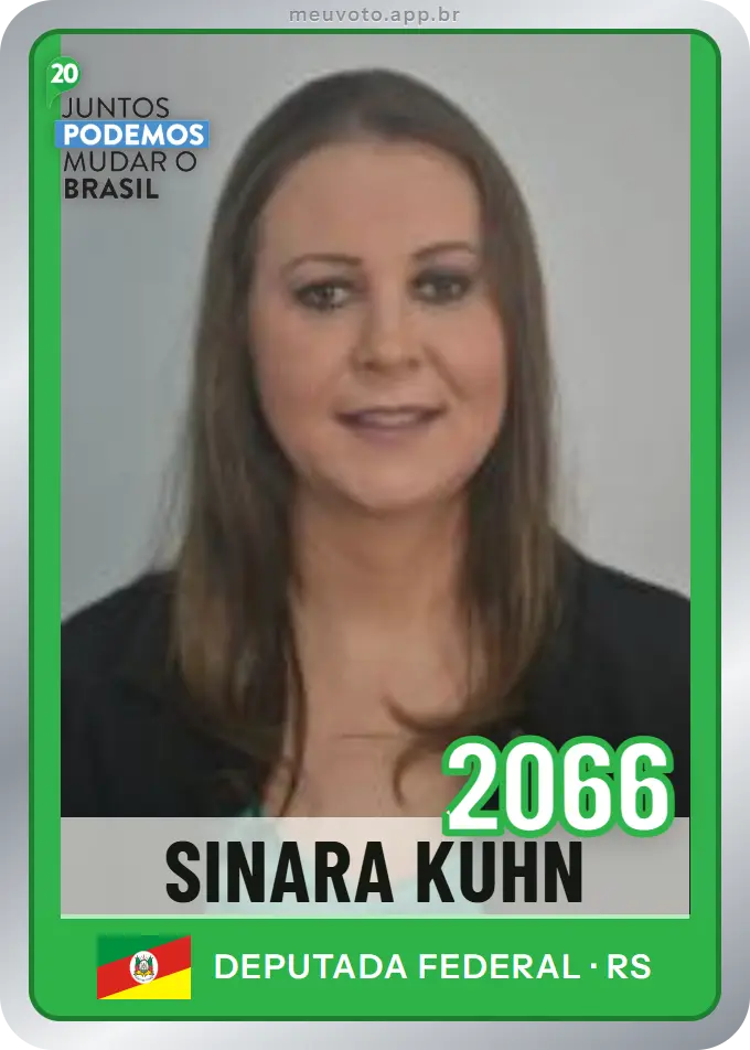 Carta de Sinara Kuhn, número 2066, Podemos