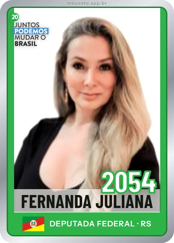 Carta de Fernanda Juliana, número 2054, Podemos