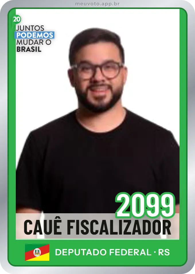 Carta de Cauê Fiscalizador, número 2099, Podemos