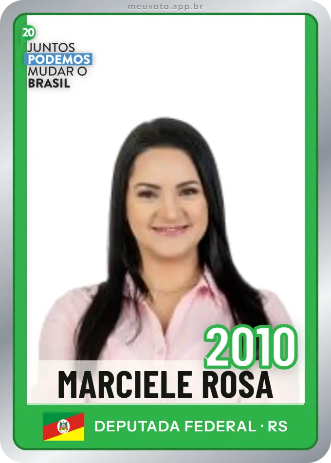 Carta de Marciele Rosa, número 2010, Podemos