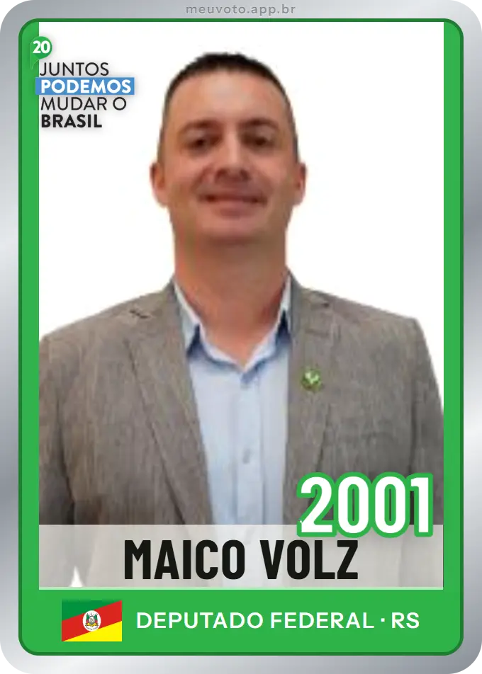 Carta de Maico Volz, número 2001, Podemos