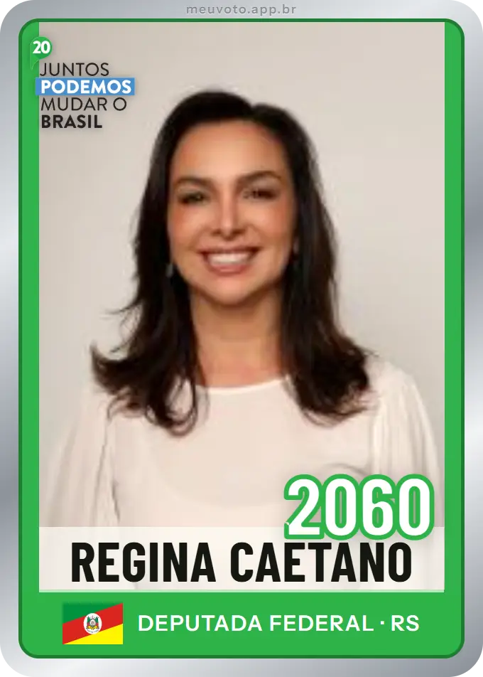 Carta de Regina Caetano, número 2060, Podemos