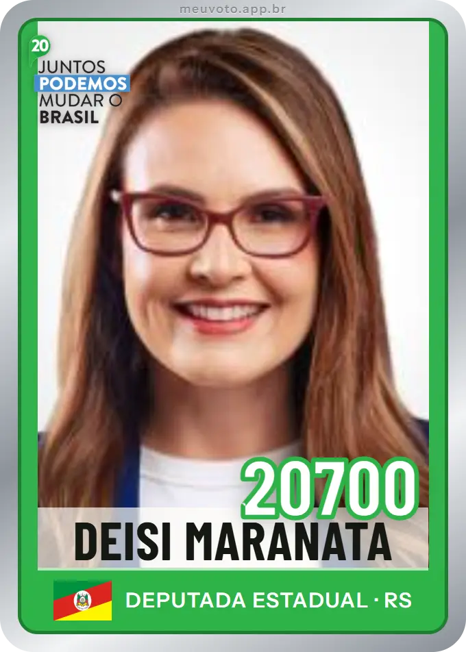 Carta de Deisi Maranata, número 20700, Podemos