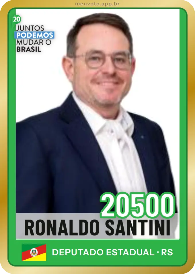 Carta de Ronaldo Santini, número 20500, Podemos