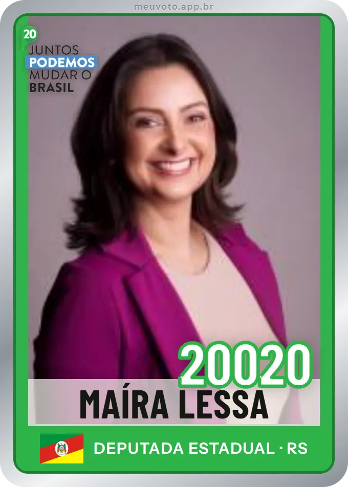 Carta de Maíra Lessa, número 20020, Podemos