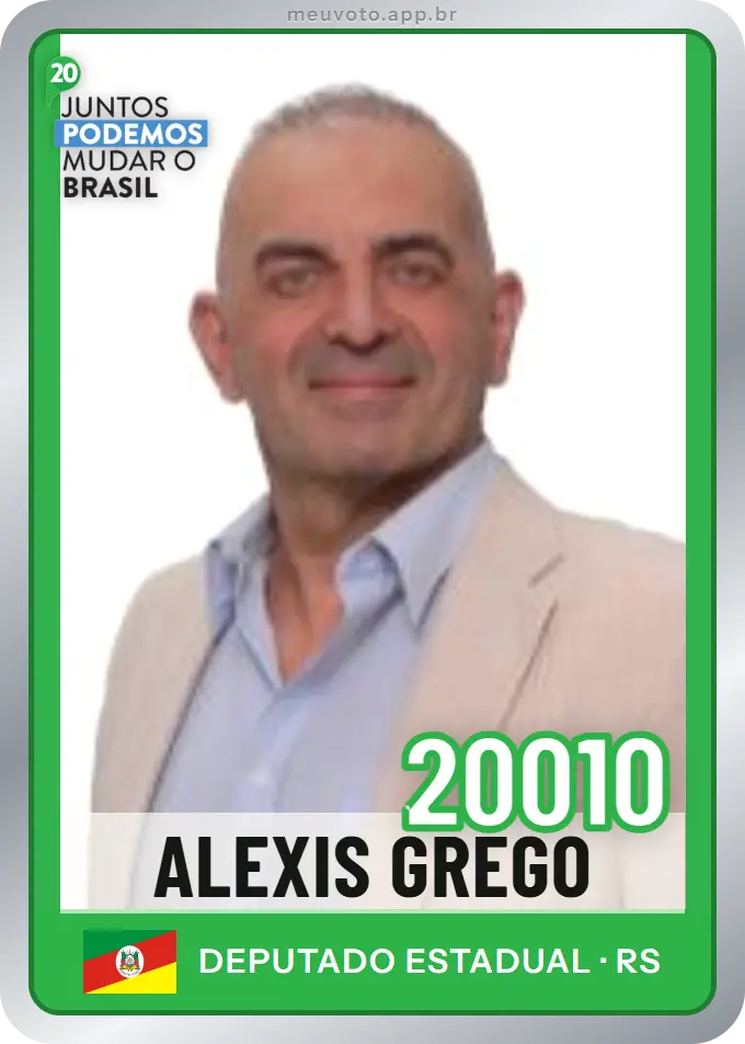 Carta de Alexis Grego, número 20010, Podemos