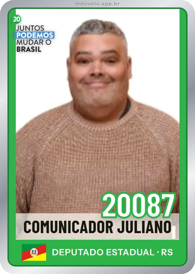 Carta de Comunicador Juliano, número 20087, Podemos