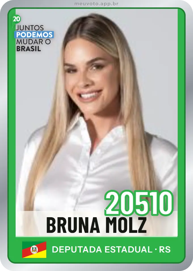 Carta de Bruna Molz, número 20510, Podemos