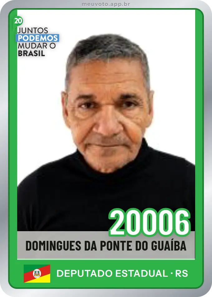 Carta de Domingues da Ponte do Guaíba, número 20006, Podemos