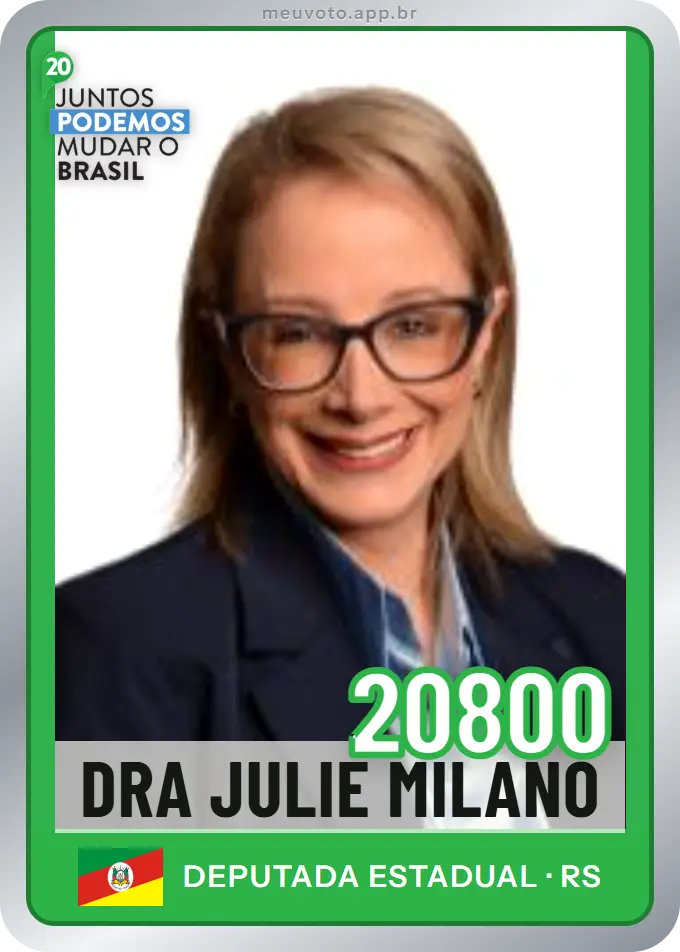 Carta de Dra Julie Milano, número 20800, Podemos