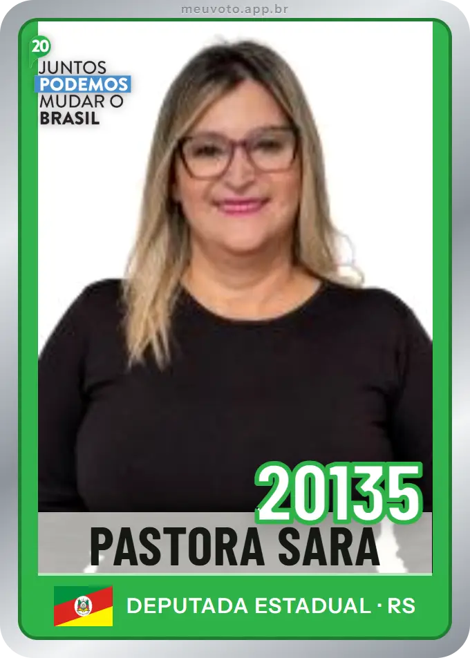 Carta de Pastora Sara, número 20135, Podemos