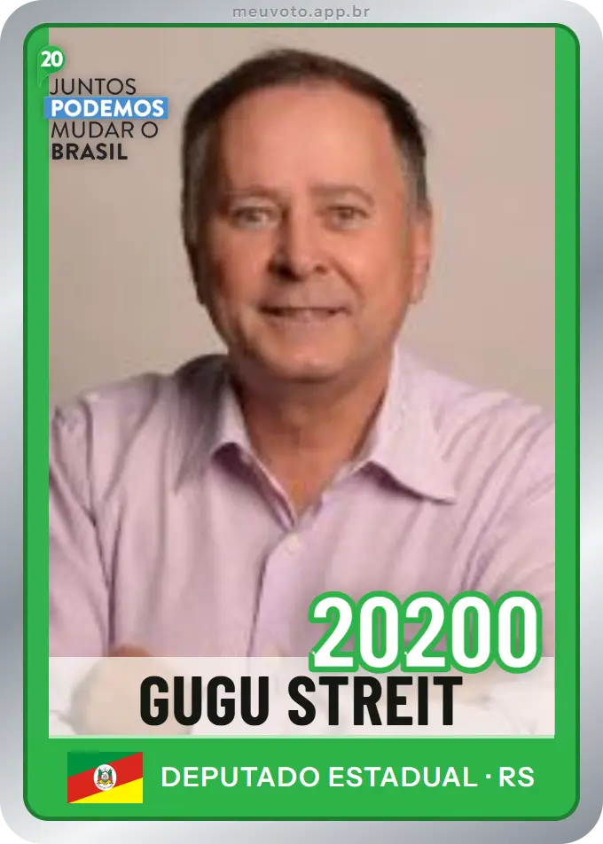 Carta de Gugu Streit, número 20200, Podemos