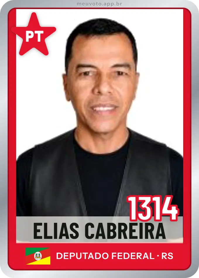 Carta de Elias Cabreira, número 1314, PT