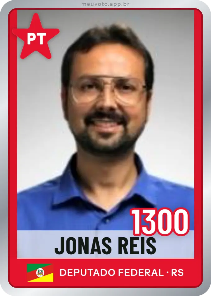 Carta de Jonas Reis, número 1300, PT