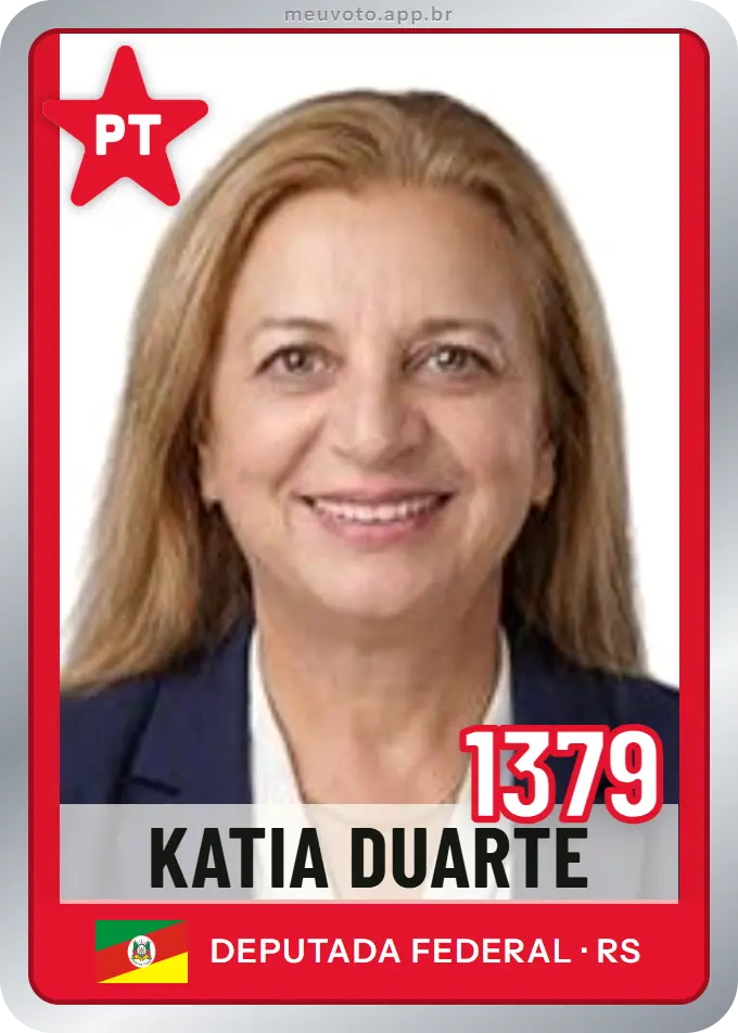 Carta de Katia Duarte, número 1379, PT