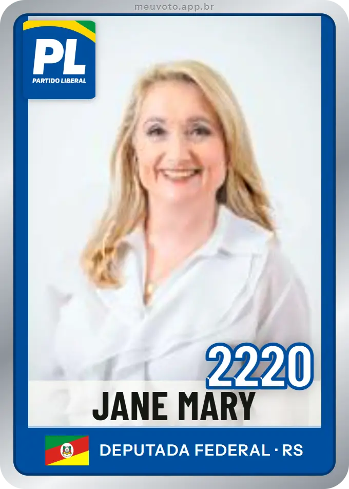 Carta de Jane Mary, número 2220, PL