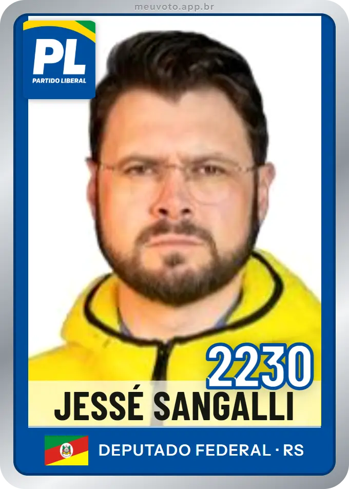 Carta de Jessé Sangalli, número 2230, PL