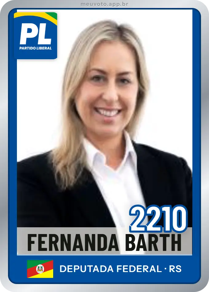 Carta de Fernanda Barth, número 2210, PL