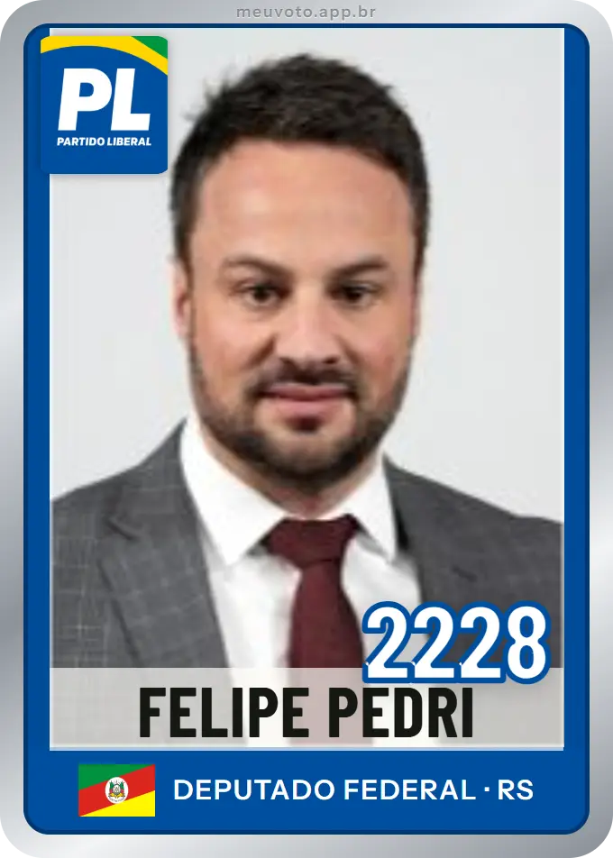 Carta de Felipe Pedri, número 2228, PL
