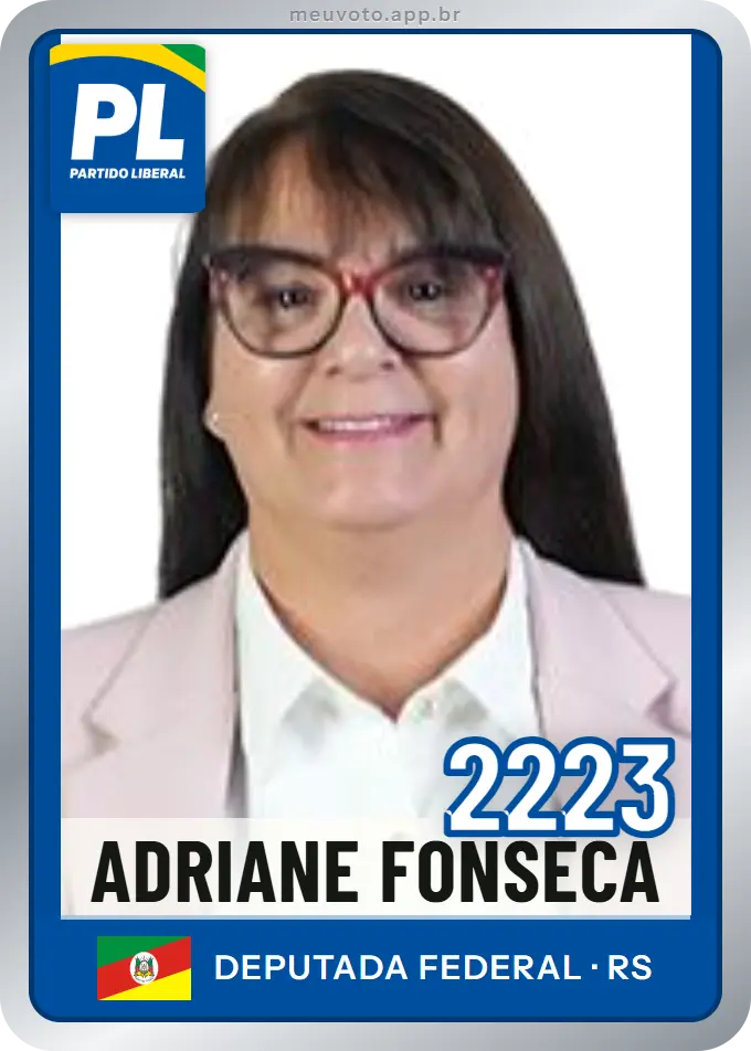 Carta de Adriane Fonseca, número 2223, PL