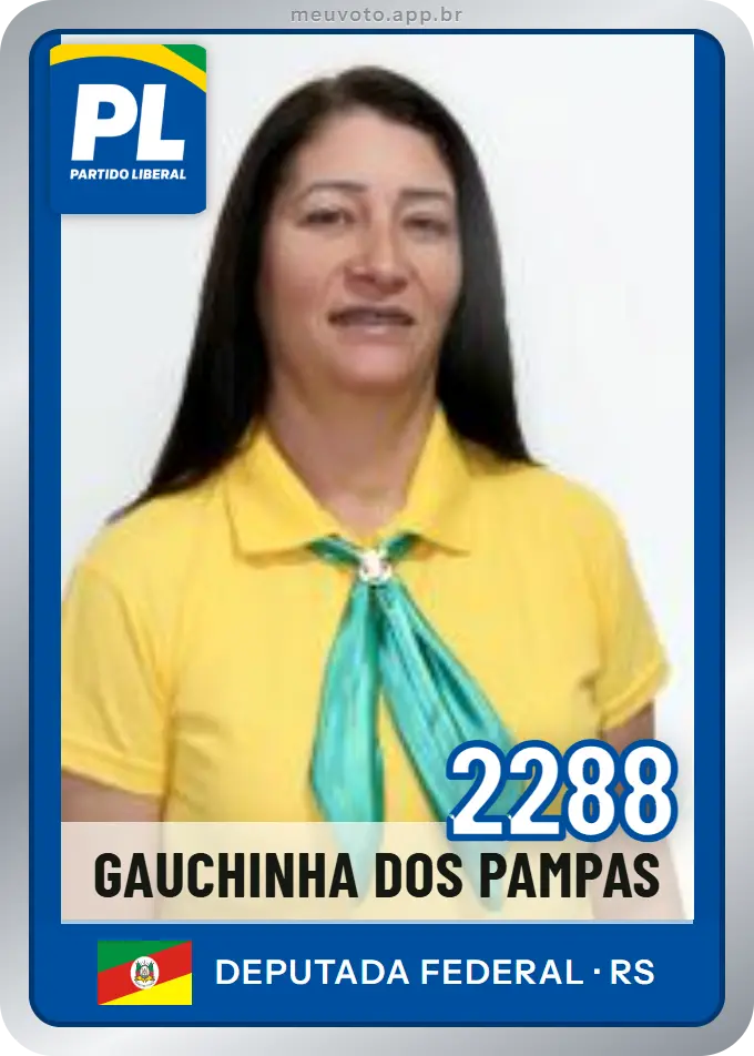 Carta de Gauchinha dos Pampas, número 2288, PL