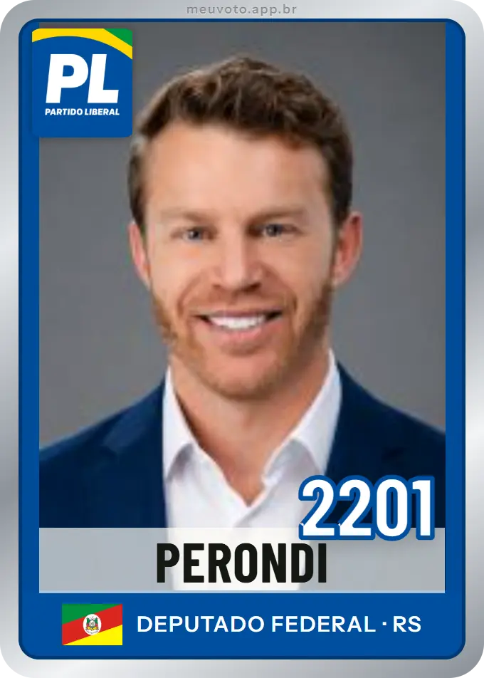 Carta de Perondi, número 2201, PL