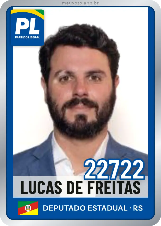 Carta de Lucas de Freitas, número 22722, PL