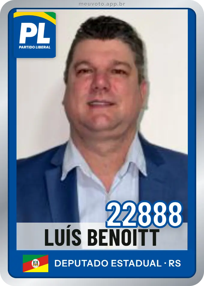 Carta de Luís Benoitt, número 22888, PL