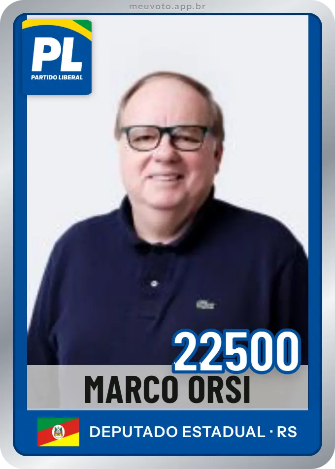 Carta de Marco Orsi, número 22500, PL