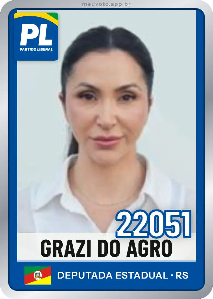 Carta de Grazi do Agro, número 22051, PL