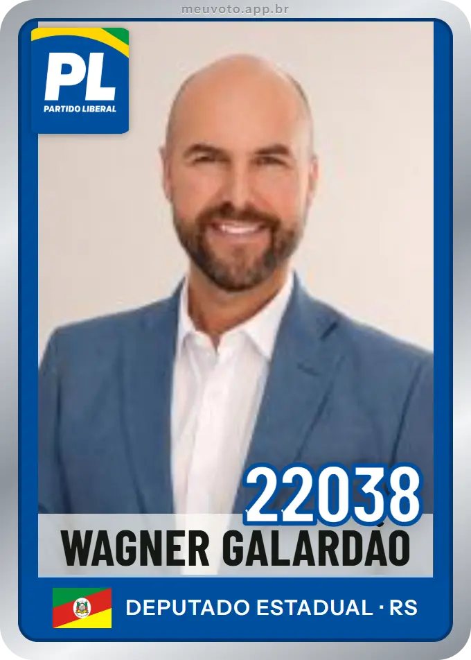Carta de Wagner Galardão, número 22038, PL