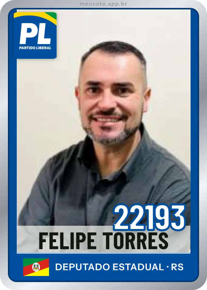 Carta de Felipe Torres, número 22193, PL