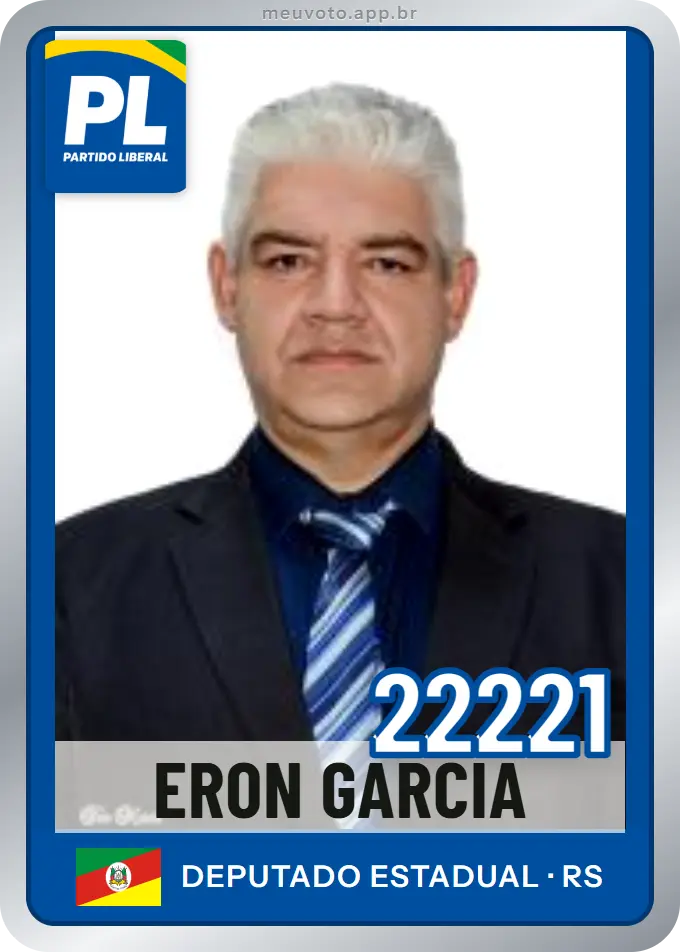 Carta de Eron Garcia, número 22221, PL