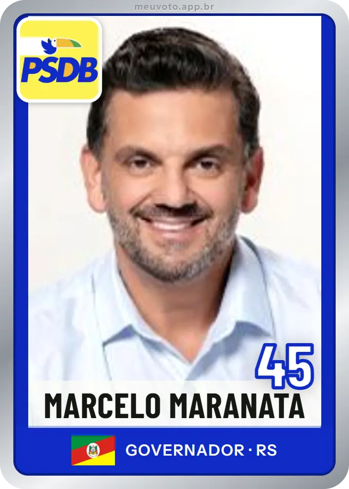Carta de Marcelo Maranata, número 45, PSDB