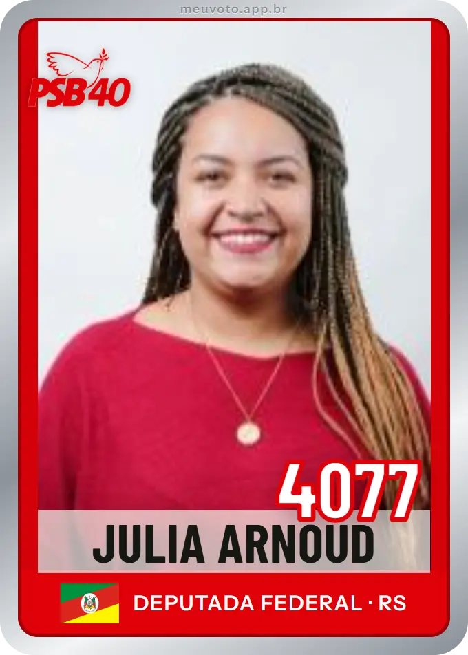 Carta de Julia Arnoud, número 4077, PSB