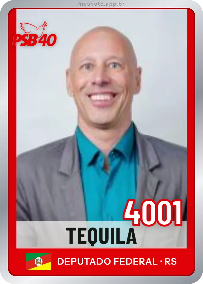 Carta de Tequila, número 4001, PSB
