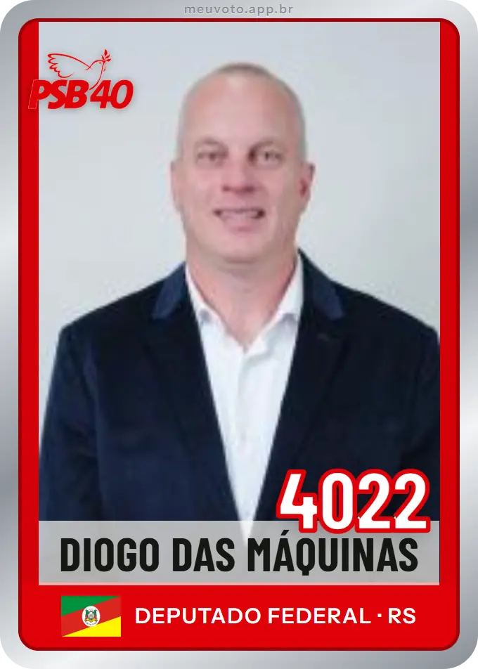 Carta de Diogo das Máquinas, número 4022, PSB