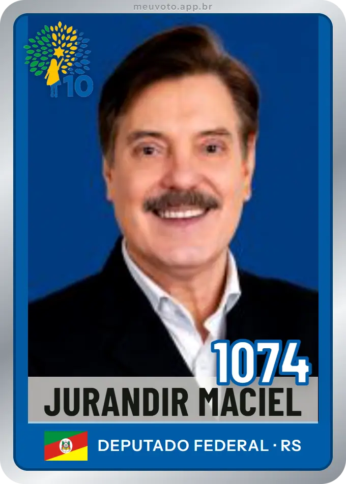 Carta de Jurandir Maciel, número 1074, Republicanos