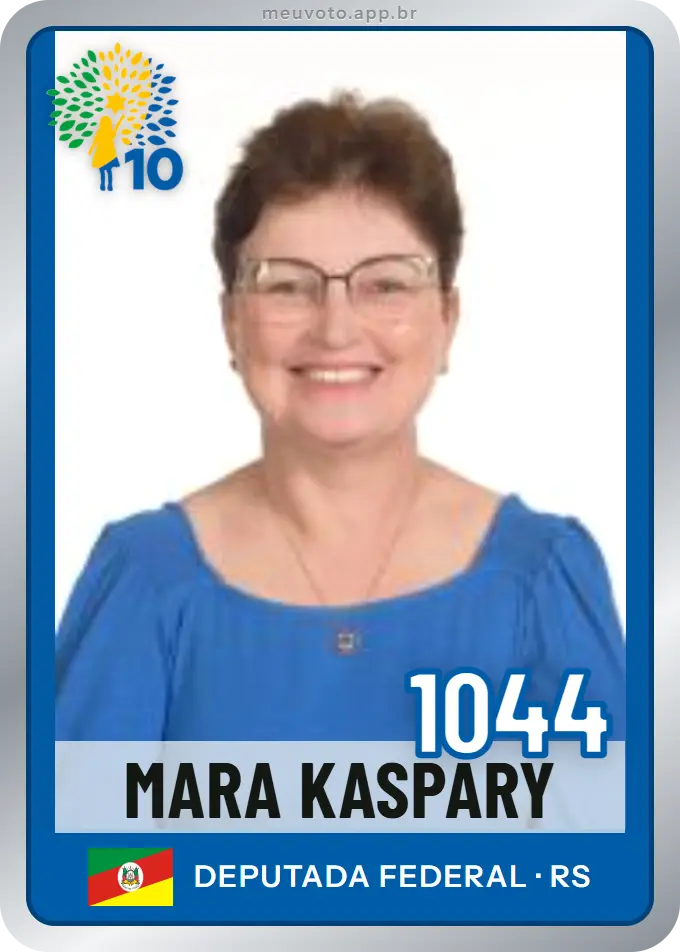 Carta de Mara Kaspary, número 1044, Republicanos